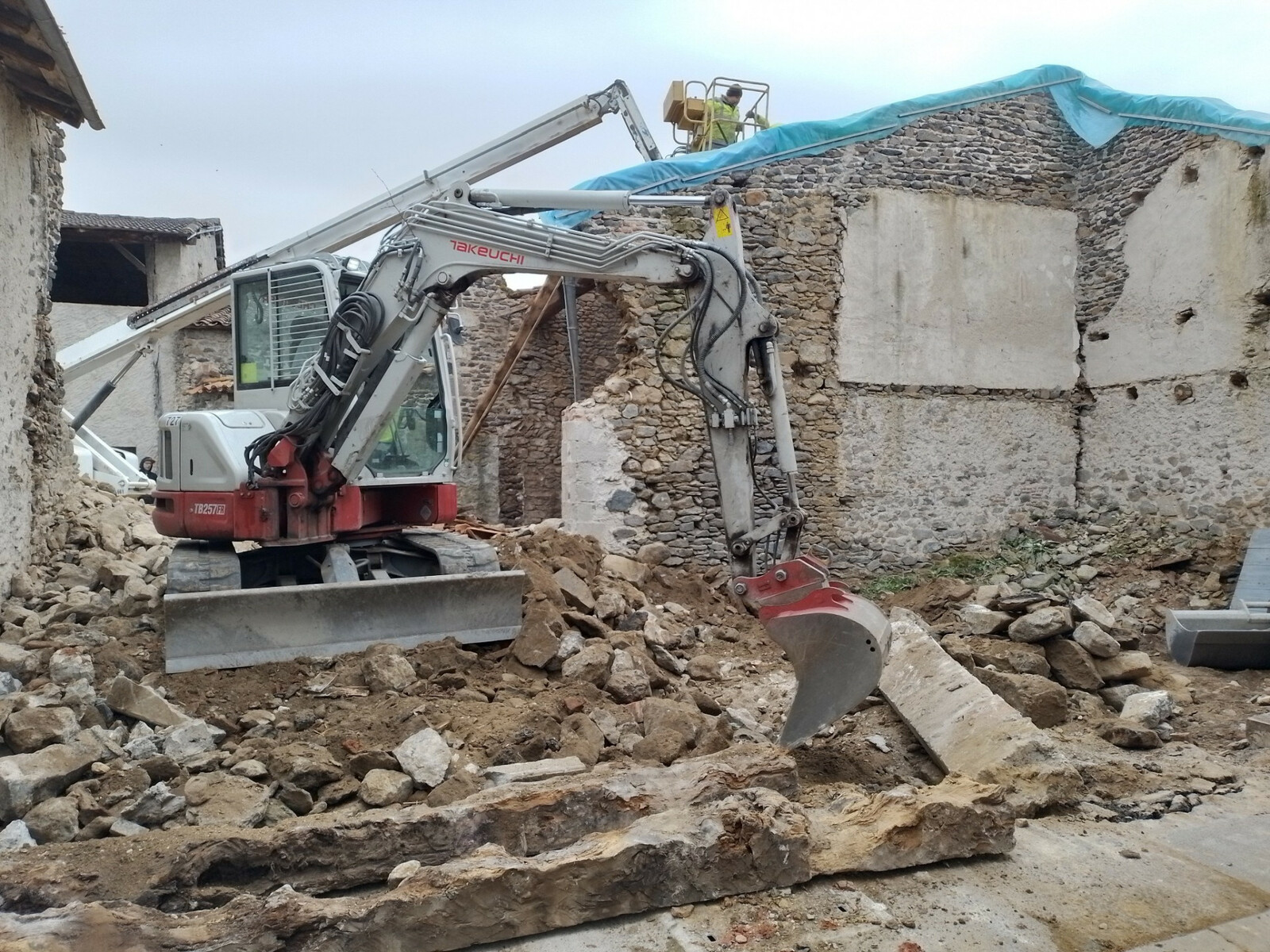 Démolition-Création de parking 01.03.2023